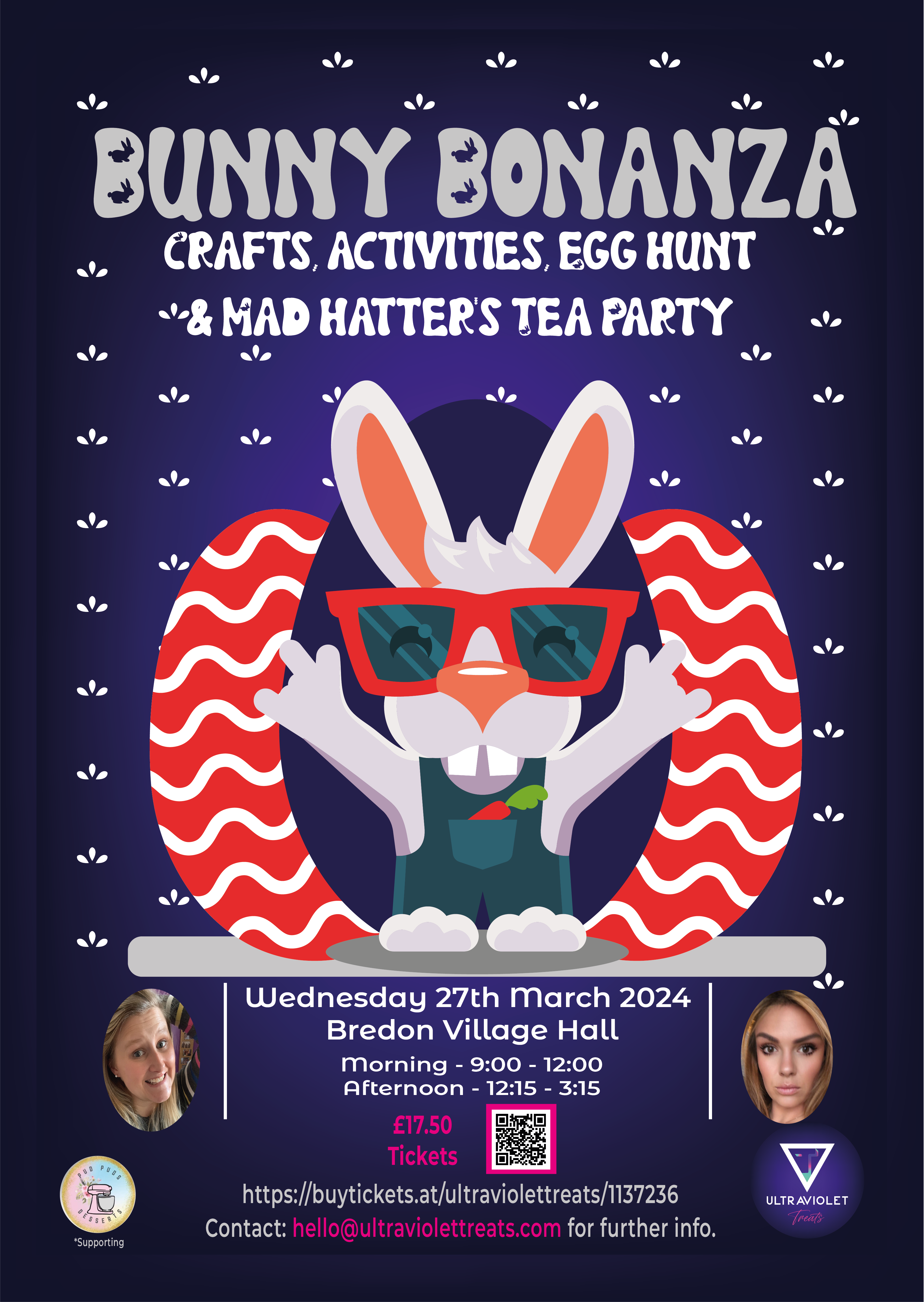 Link to Ticket Tailor to buy tickets to our child friendly Easter event