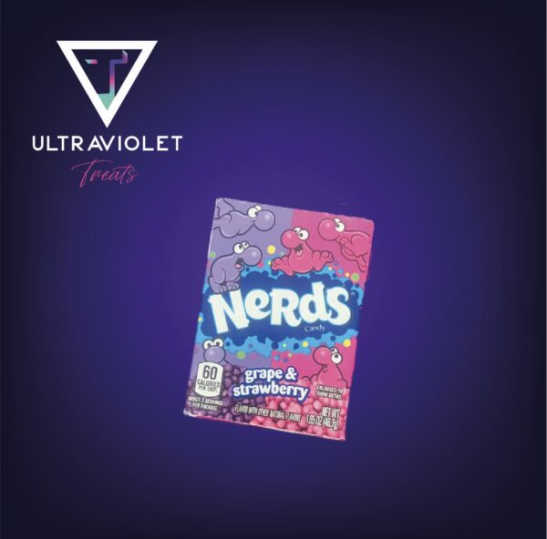 strawberry and grape nerds